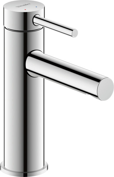 Duravit Circle single-lever basin mixer M EasyClean, without pop-up waste, 117 mm projection, chrome, CE1020002010