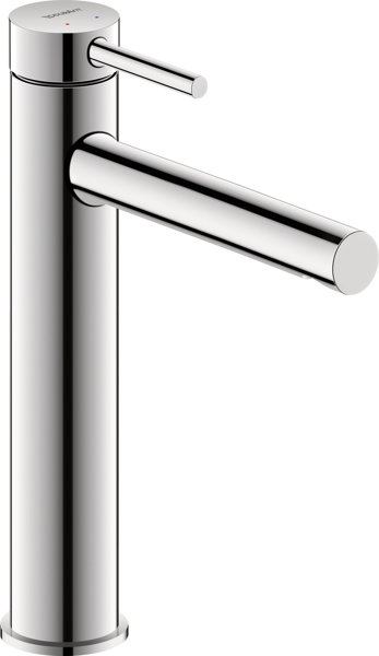 Duravit Circle single-lever basin mixer, without pop-up waste, 160 mm projection, chrome, CE1030002010