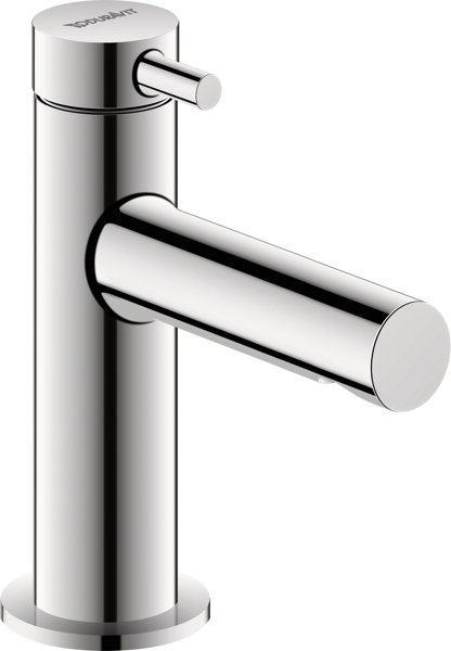 Duravit Circle pillar tap, 90 mm projection, without drain set, chrome, CE1080002010