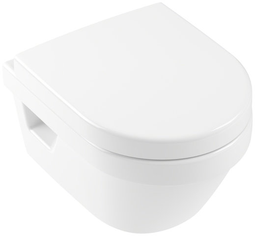 Villeroy & Boch Architectura Combi-Pack Wash-down WC 4687HR incl. WC seat, White Alpine