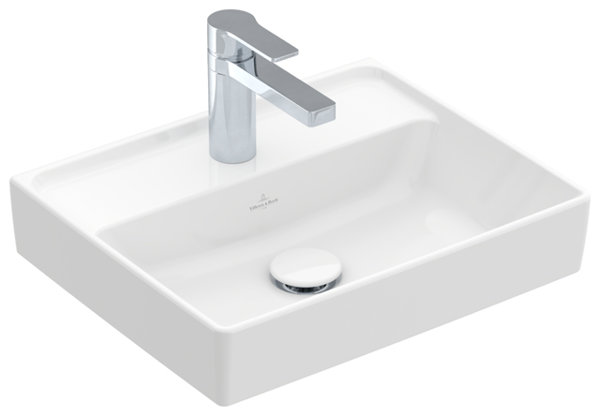 Villeroy & Boch Collaro hand-rinse basin, 450 x 370 mm, , without overflow, unground, 433446