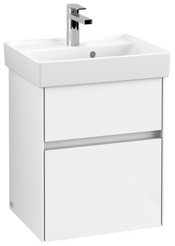 Villeroy & Boch Collaro vanity unit with lighting, 460x546x374 mm, 2 drawers, C006B0