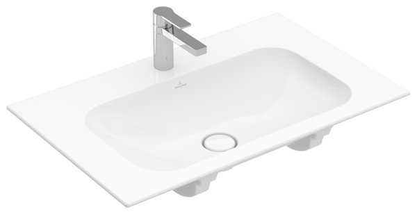 Villeroy & Boch cupboard washbasin Finion 416481 800x500mm, without overflow, 1 tap hole