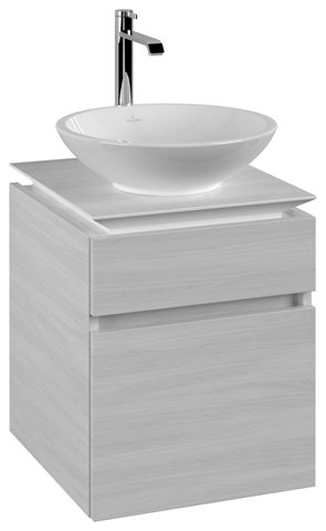 Villeroy & Boch Legato Vanity unit B566, 450x550x500mm, washbasin centric