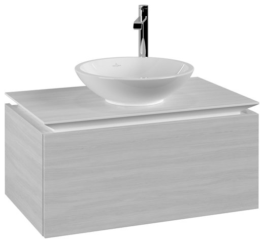 Villeroy & Boch Legato Vanity unit B569, 800x380x500mm, washbasin centric