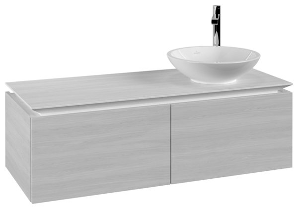 Villeroy & Boch Legato Vanity unit B581, 1200x380x500mm, washstand right