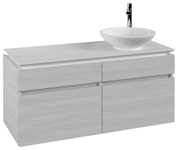 Villeroy & Boch Legato Vanity unit B582, 1200x550x500mm, washstand right