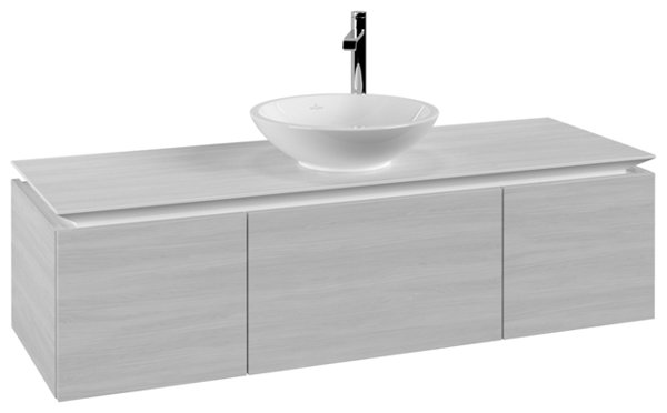 Villeroy & Boch Legato Vanity unit B585, 1400x380x500mm, washbasin centric