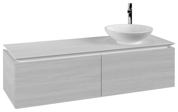 Villeroy & Boch Legato Vanity unit B589, 1400x380x500mm, washstand right