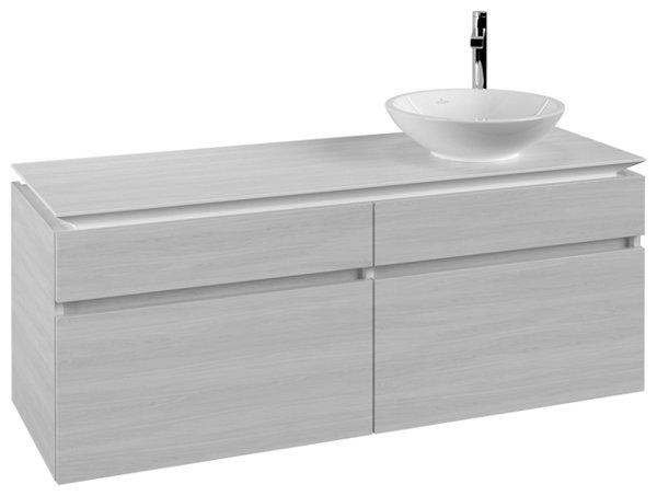 Villeroy & Boch Legato Vanity unit B590, 1400x550x500mm, washstand right