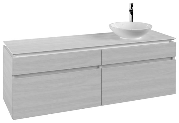 Villeroy & Boch Legato Vanity unit B598 1600x550x500mm, washbasin right side