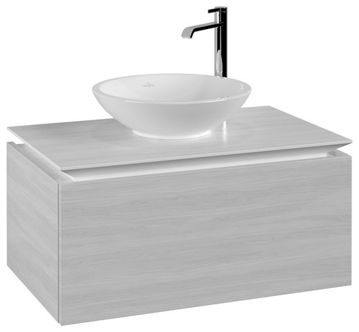 Villeroy & Boch Legato Vanity unit B601, 800x380x500mm, washbasin centric