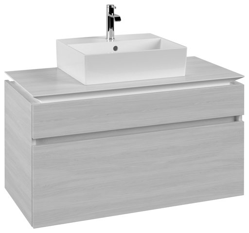 Villeroy & Boch Legato Vanity unit B604, 1000x550x500mm, washbasin centric