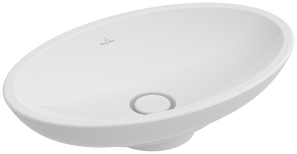 Villeroy und Boch Countertop washbasin Loop & Friends 515110 630x430mm, white