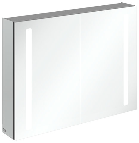 Villeroy & Boch My View 14+ mirror cabinet A43310, 1000 x 750 x 173 mm, with LED lighting vertical, ...