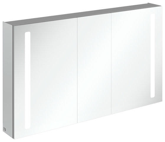 Villeroy & Boch My View 14+ mirror cabinet A43313, 1300 x 750 x 173 mm, with LED lighting vertical, lockable medicine box