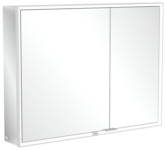 Villeroy & Boch My View Now, mirror cabinet for surface mounting with lighting, 1000x750x168 mm,...