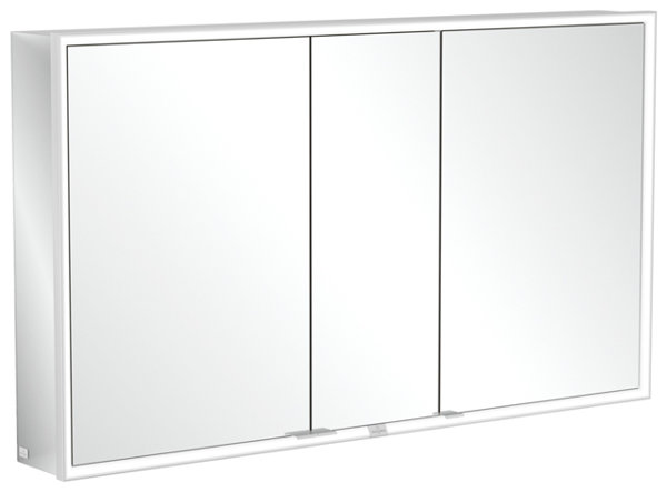 Villeroy & Boch My View Now, mirror cabinet for surface mounting with lighting, 1300x750x168 mm,...