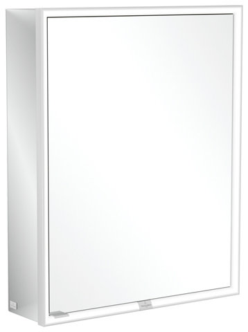 Villeroy & Boch My View Now, mirror cabinet for surface mounting with lighting, 600x750x168 mm, ...