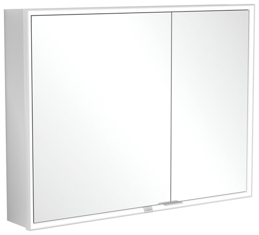 Villeroy & Boch My View Now, mirror cabinet for wall mounting with lighting, 1000x750x167,5 mm, with sensor dimmer, 2 doors, A45610