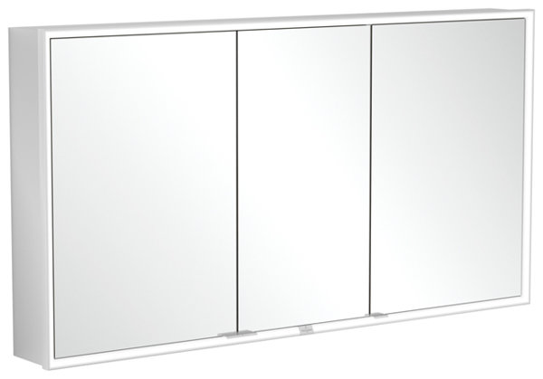 Villeroy & Boch My View Now, mirror cabinet for wall mounting with lighting, 1400x750x167,5 mm, with sensor dimmer, 3 doors, A45614