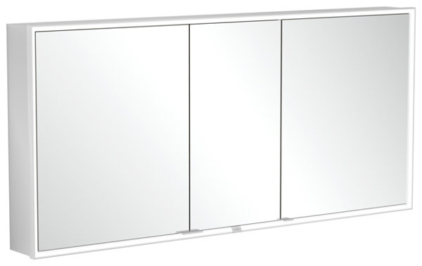 Villeroy & Boch My View Now, mirror cabinet for surface mounting with lighting, 1600x750x167,5 mm, with sensor dimmer, 3 doors, A45616