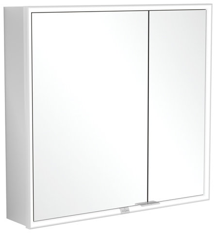 Villeroy & Boch My View Now, mirror cabinet for wall mounting with lighting, 800x750x167,5 mm, with sensor dimmer, 2 doors, A45680