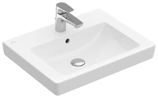 Villeroy & Boch Wash basin Subway 711355 550x440mm, 1 tap hole, with overflow