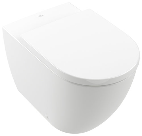 Villeroy & Boch Subway 3.0 washdown WC, floor-standing, rimless, TwistFlush, 370 x 600 mm, 4671T0