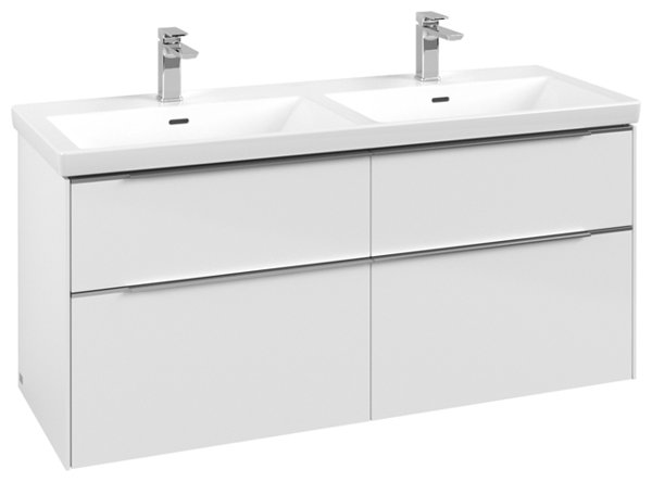 Villeroy & Boch Subway 3.0, washbasin cabinet, 1272x576x478 mm, 4 drawers, C56800