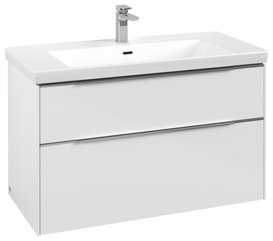 Villeroy & Boch Subway 3.0, 973x576x478 mm,washbasin cabinet, 2 drawers, C57002