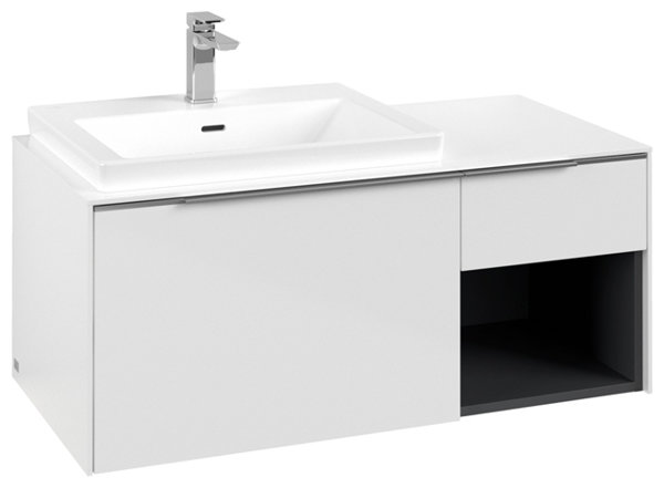 Villeroy & Boch Subway 3.0, 1001x423x516 mm, washbasin cabinet, 2 drawers, C572L2