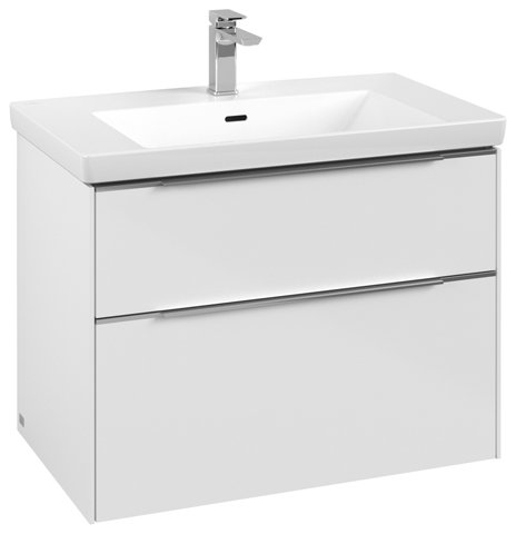 Villeroy & Boch Subway 3.0, washbasin cabinet, 772x576x478 mm, 2 drawers, C5740