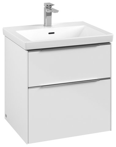 Villeroy & Boch Subway 3.0, 572x576x478 mm, washbasin cabinet, 2 drawers, C57802