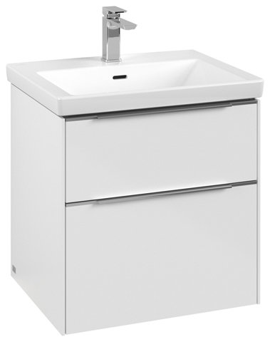 Villeroy & Boch Subway 3.0, 572x576x478 mm, washbasin cabinet, 2 drawers, C578L2