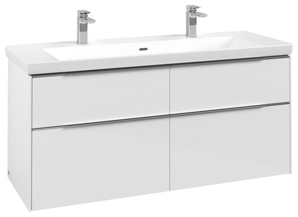 Villeroy & Boch Subway 3.0, washbasin cabinet, 1272x576x478 mm, 4 drawers, C60202