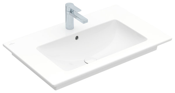 Villeroy & Boch Venticello cupboard washbasin 41048L, 800x500mm, 1 tap hole, with overflow