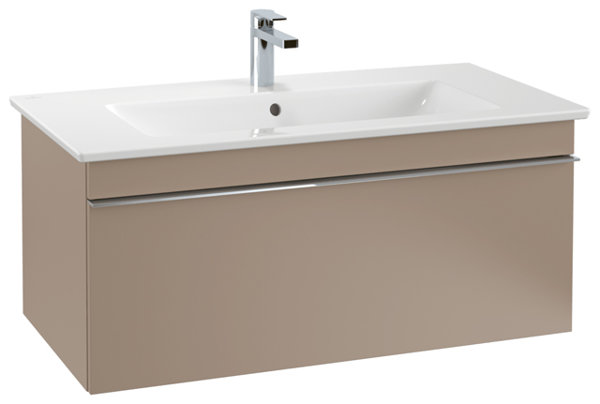 Villeroy & Boch Venticello Cupboard washbasin 4104AL, 1000x500mm, 1 tap hole, with overflow