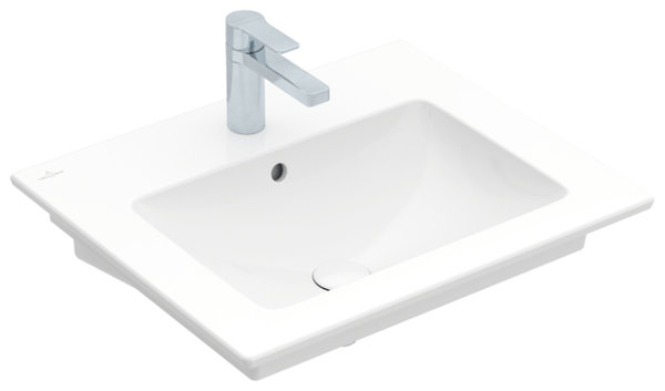 Villeroy & Boch Venticello Wash basin 412460, 600x500mm, 1 tap hole, with overflow