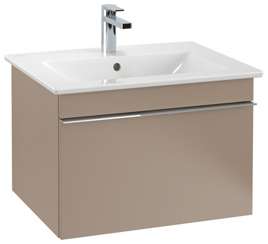 Villeroy & Boch Venticello Wash basin 412465, 650x500mm, 1 tap hole, with overflow