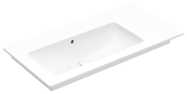 Villeroy & Boch Venticello Cupboard washbasin 4134L3, 1000x500mm, without tap hole, with overflow