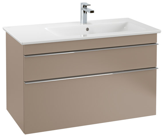 Villeroy & Boch Venticello Cupboard wash basin 4134R1, 1000x500mm, 1 tap hole, with overflow