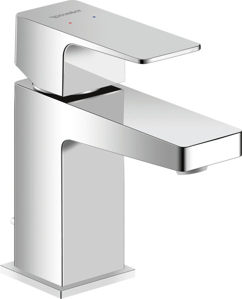 Duravit Manhattan single lever washbasin mixer, 95 mm projection, with drain set, MH1010001