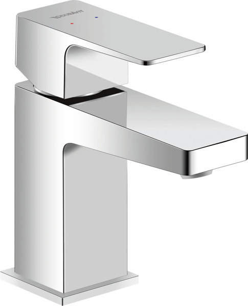 Duravit Manhattan single lever basin mixer, 95 mm projection, without pop-up waste, MH1010002