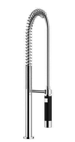 Dornbracht Profibrausengarnitur, runde Rosette, Antikalk-System, 27799970