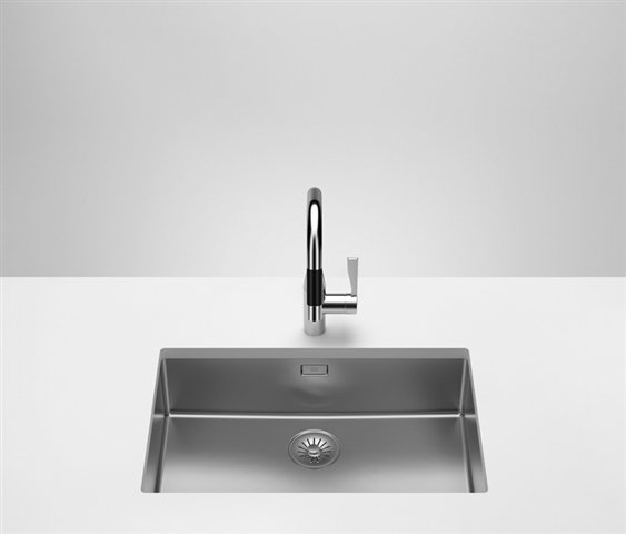 Dornbracht single basin, 650 x 400mm, polished stainless steel, 38650003-85