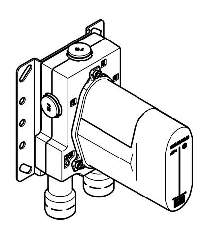 Villeroy & Boch UP thermostat, kit pre-assembly