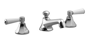 Dornbracht Madison three-hole basin mixer, with pop-up waste, 20700370