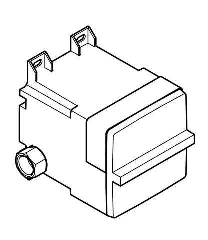 Dornbracht flush-mounted wall box, 3520597090