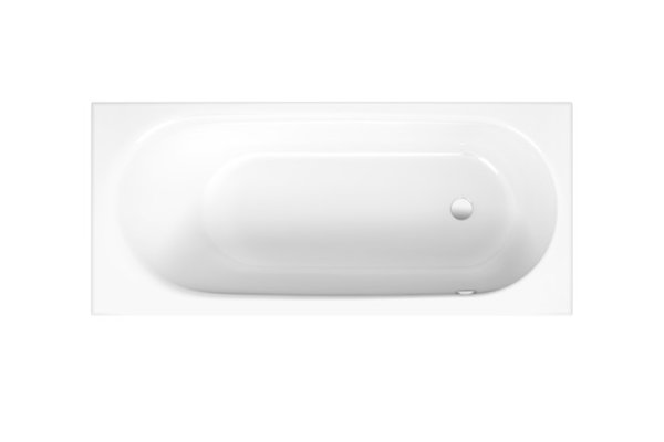 Bette Comodo bathtub, 170 x 75 cm, 1620-, lateral overflow in front